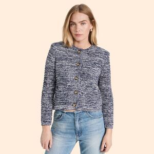 Ba&sh Guspa Cardigan Blue